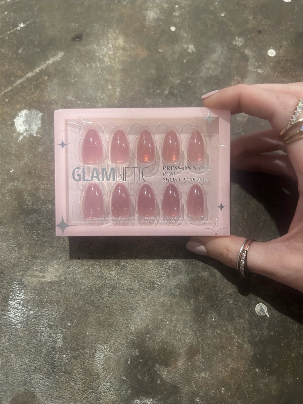 Glamnetic “Rosé” Press-On Nails 💗✨